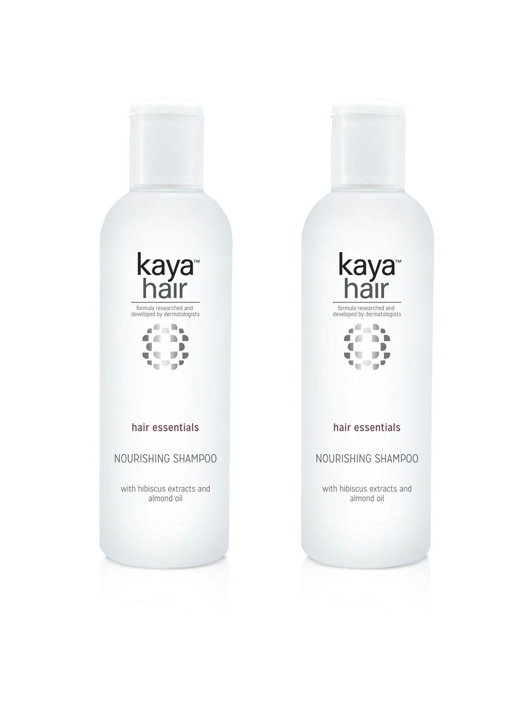 kaya unisex pack of 2 nourishing shampoo