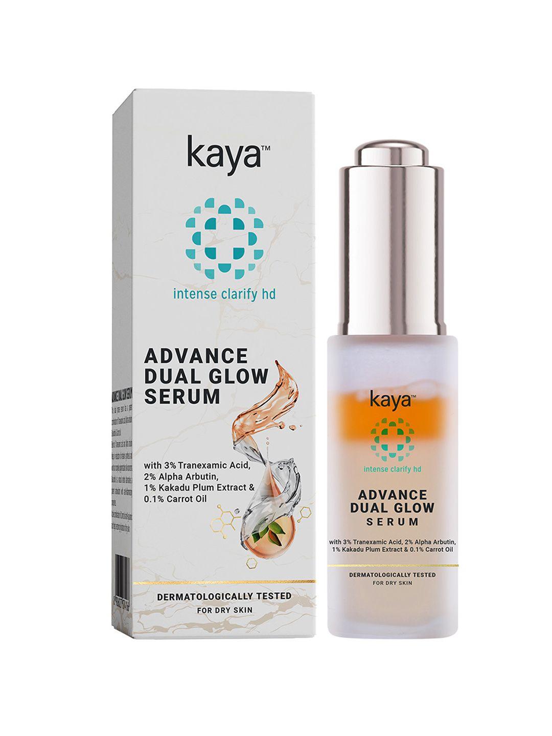 kaya advance dual glow face serum with alpha arbutin & kakadu plum - 30 ml