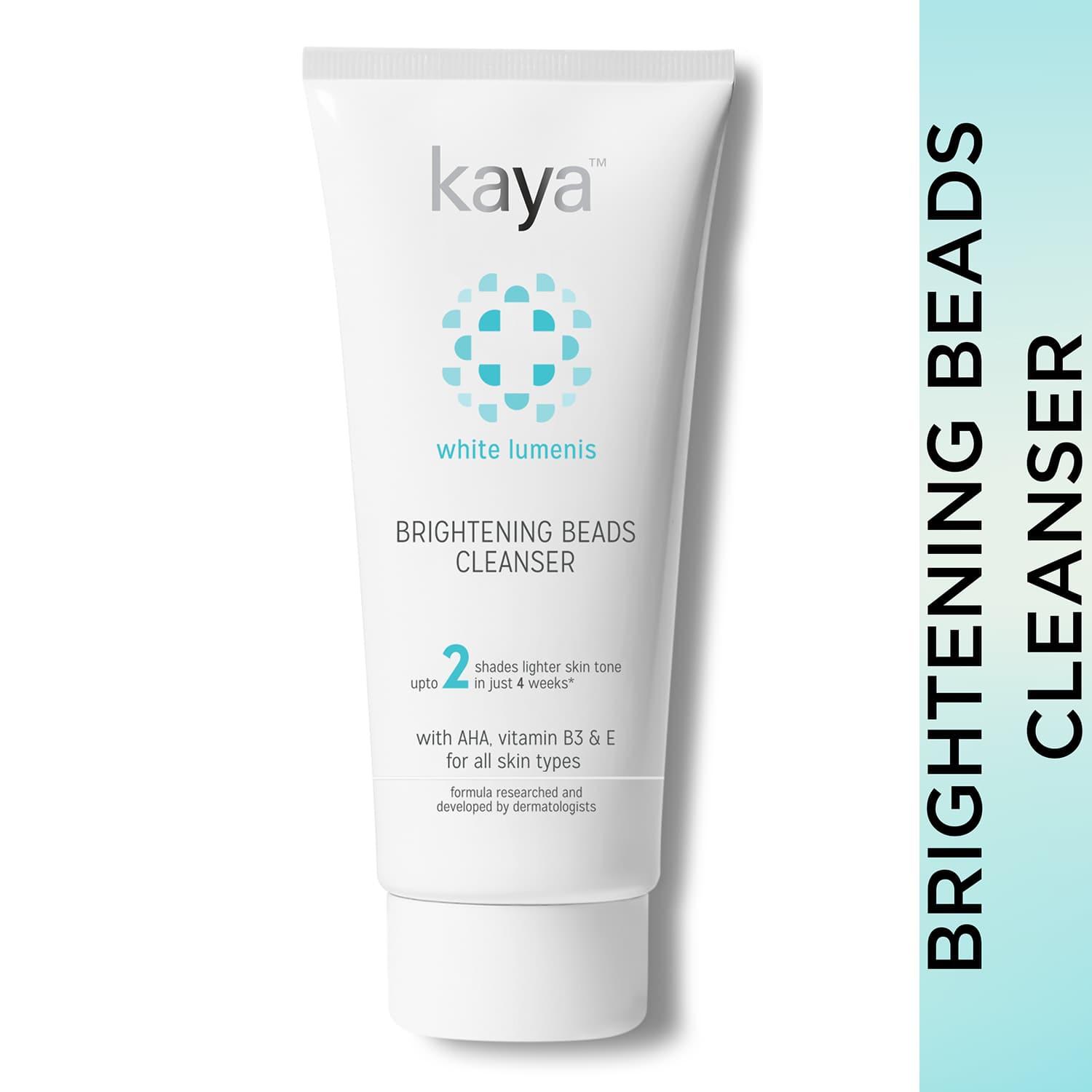 kaya brightening beads cleanser - (50ml)