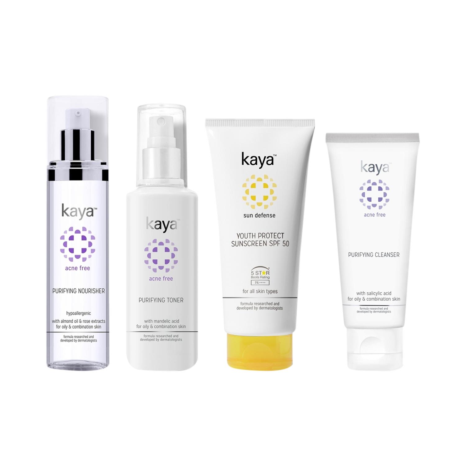 kaya oily & acne skin combo