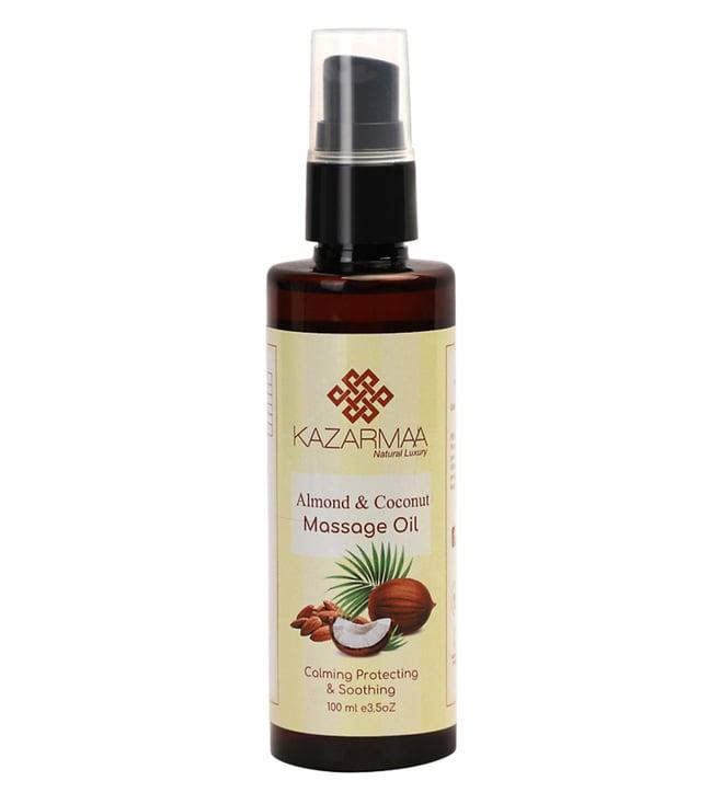 kazarmaa almond & coconut massage oil - 100 ml