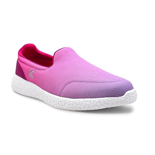 kazarmax women's pink & purple sneaker - 6 uk