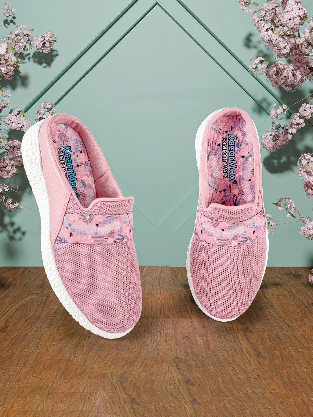 kazarmax women printed mule sneakers