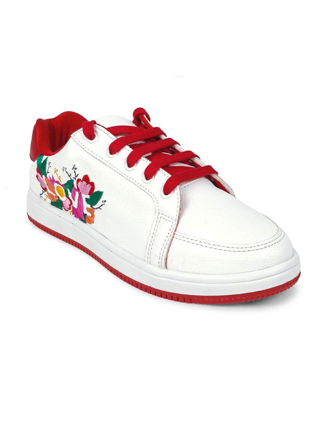 kazarmax women white sneakers