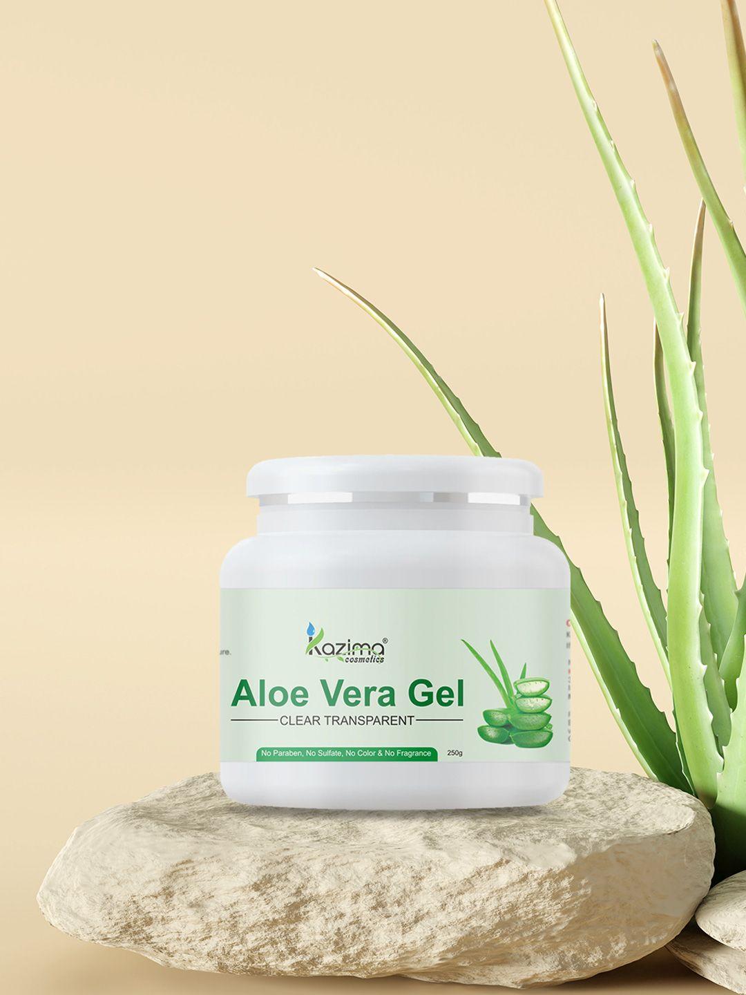 kazima aloe vera gel for skin & hair - 250g