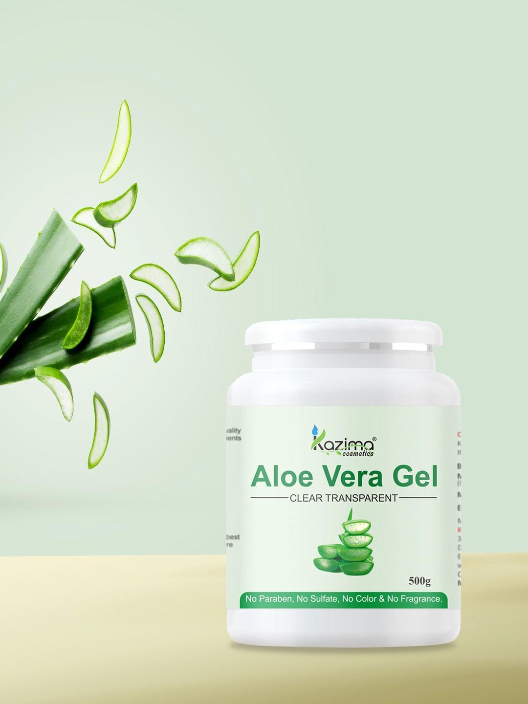 kazima aloe vera gel for skin & hair - 500g