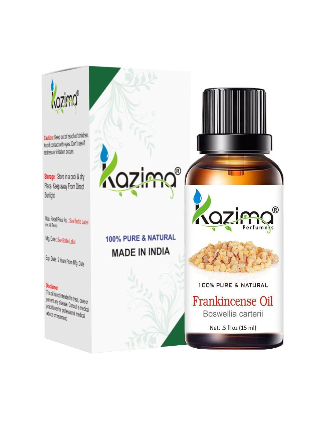kazima pure & natural frankincense essential oil 15 ml