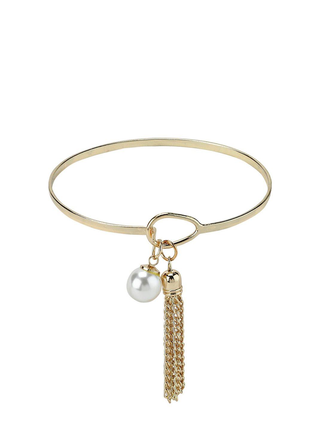 kazo gold-toned charm bracelet
