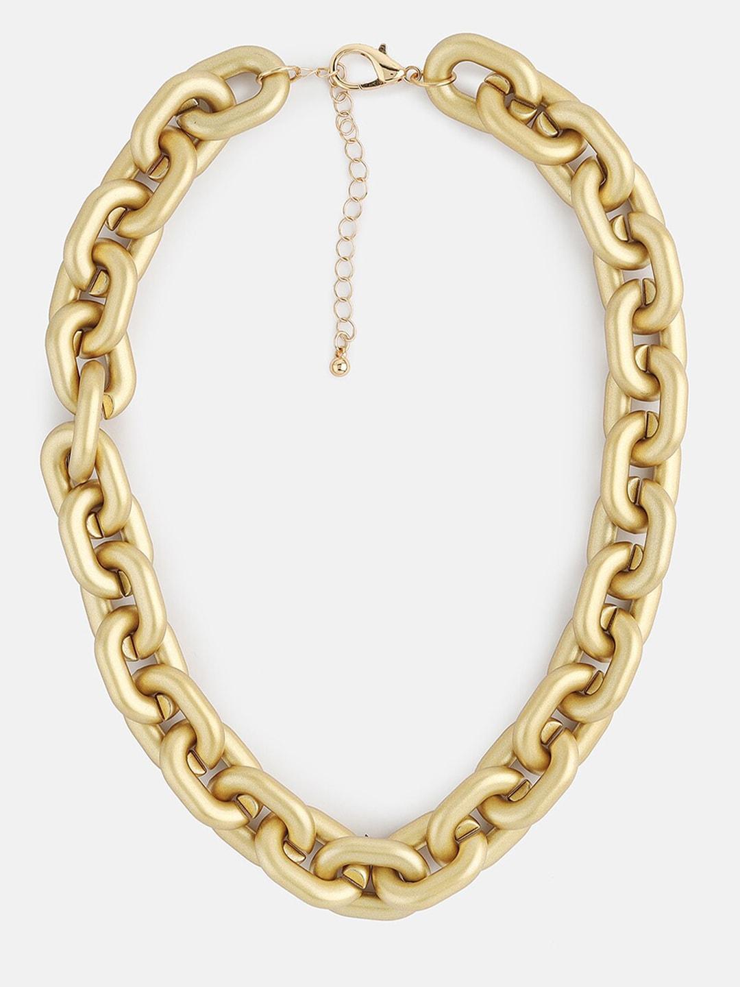 kazo gold-toned gold-plated necklace