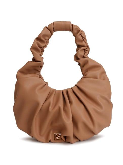 kazo brown medium handbag