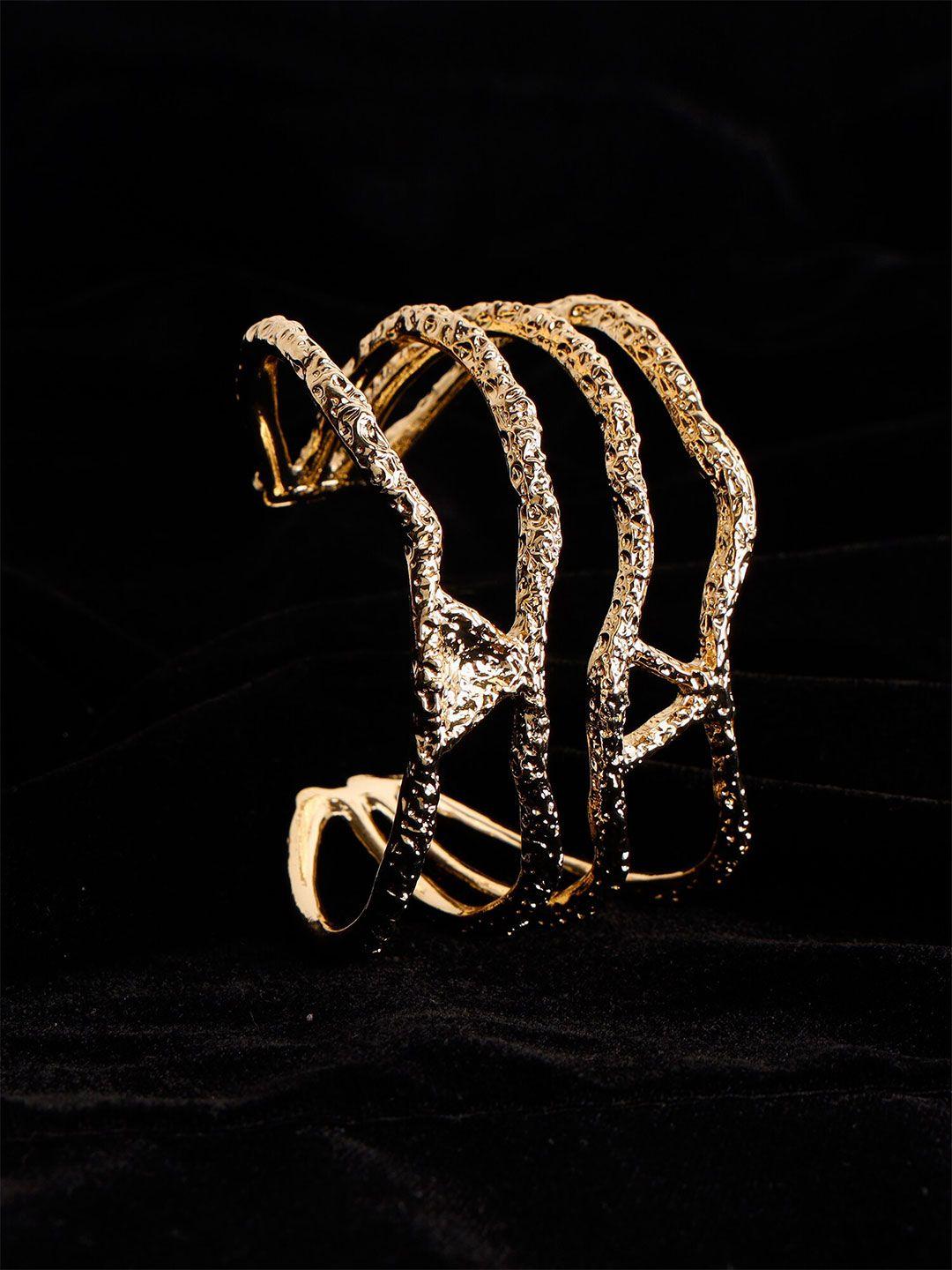 kazo gold-plated bangle-style bracelet