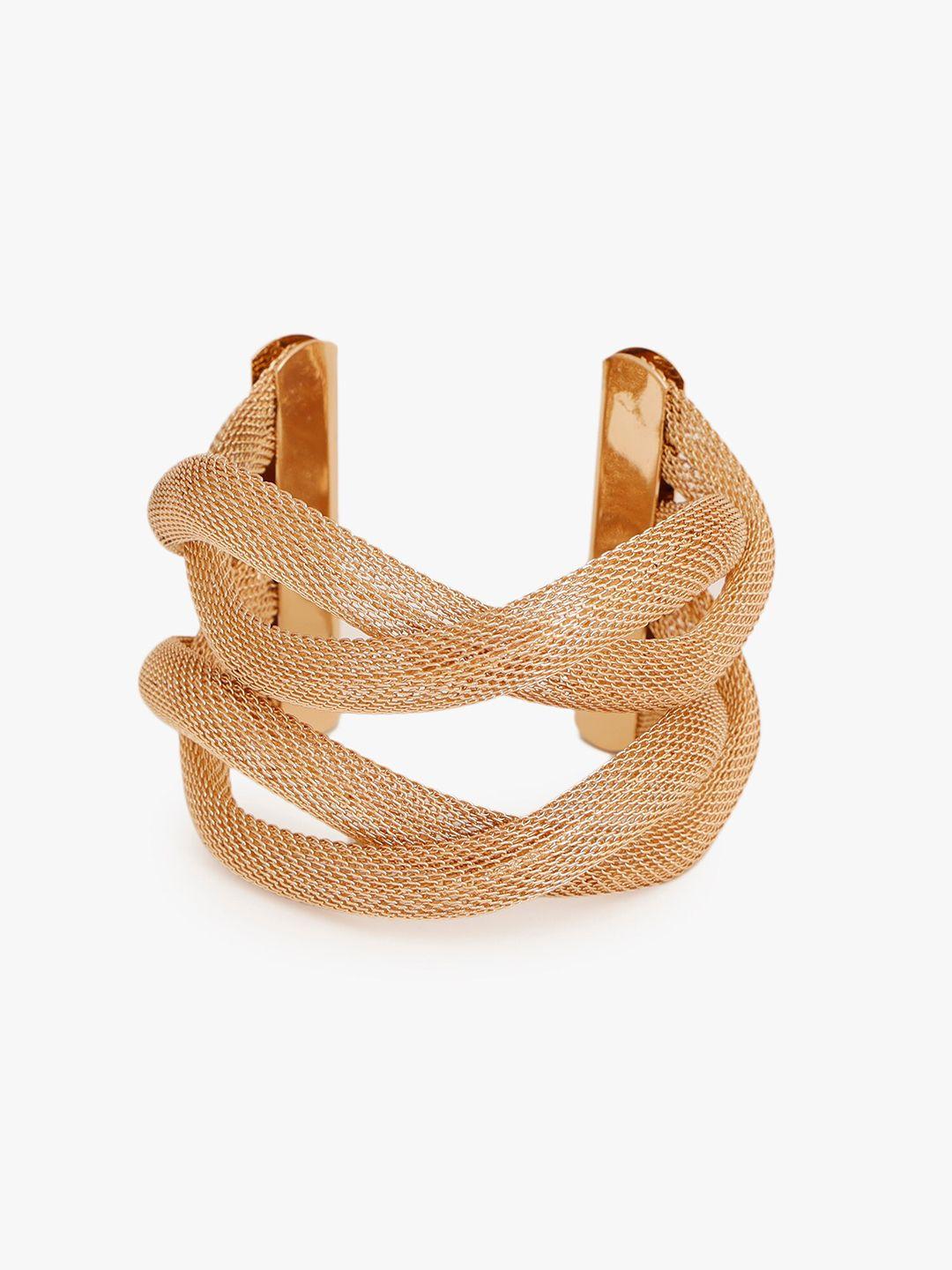 kazo gold-plated cuff bracelet