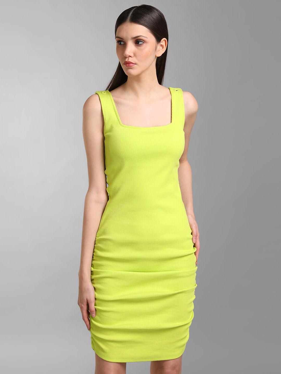 kazo green sheath dress