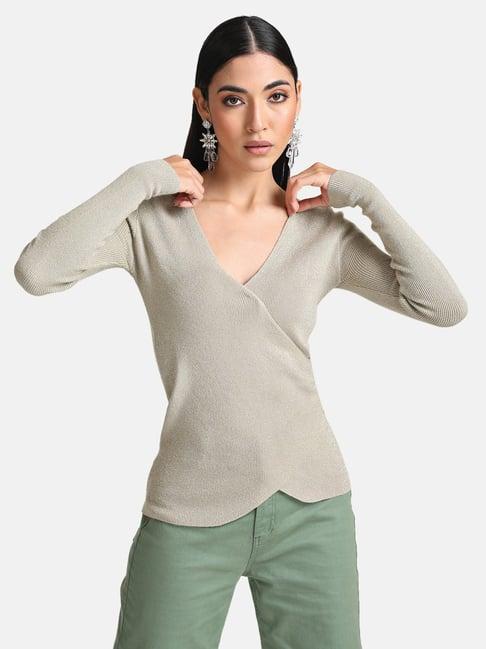 kazo light green cotton pullover