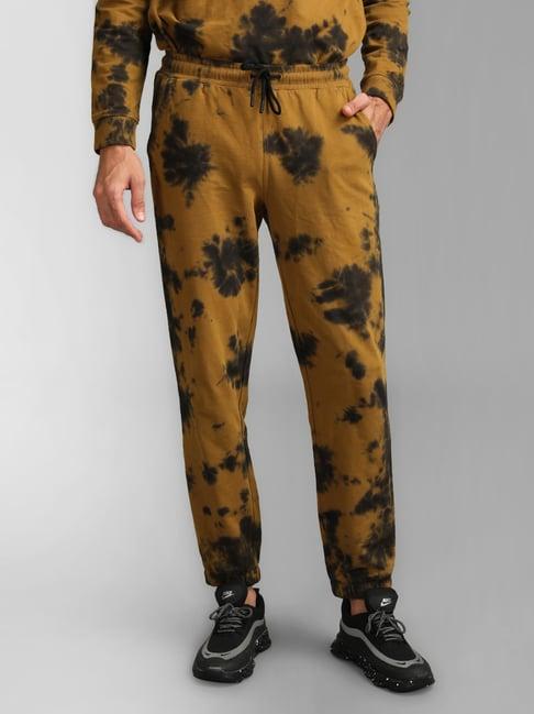 kazo mustard regular fit joggers