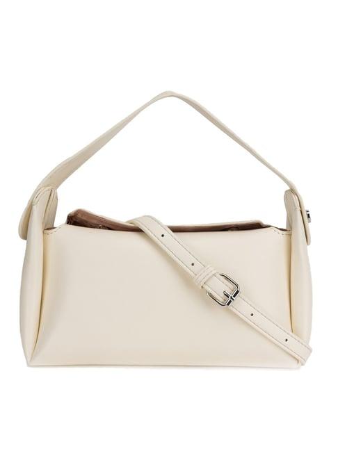 kazo off white small handbag