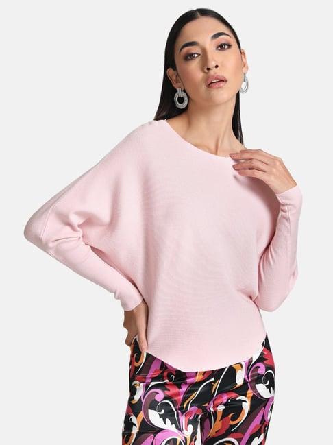 kazo pink cotton pullover