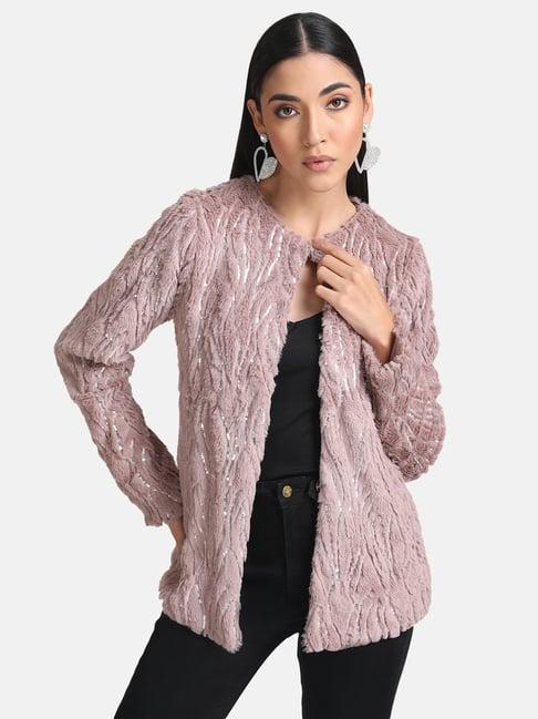 kazo pink embellished jacket