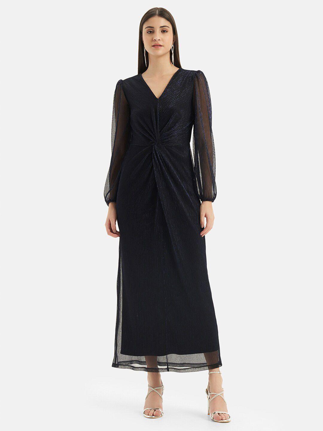 kazo puff sleeve maxi dress