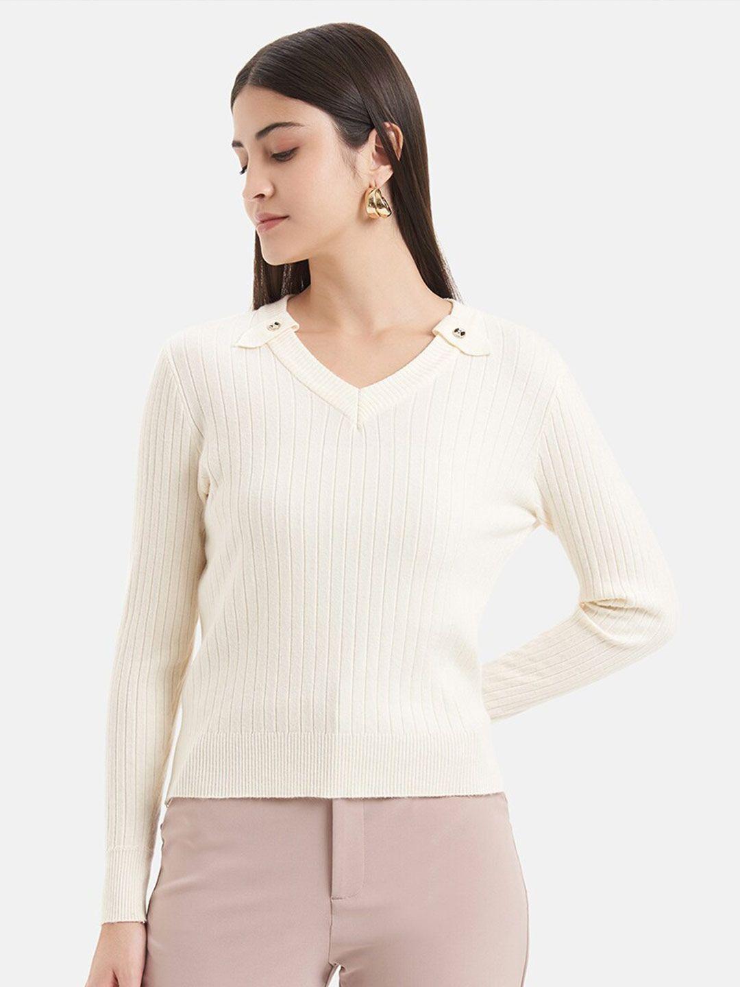 kazo striped pullover sweater