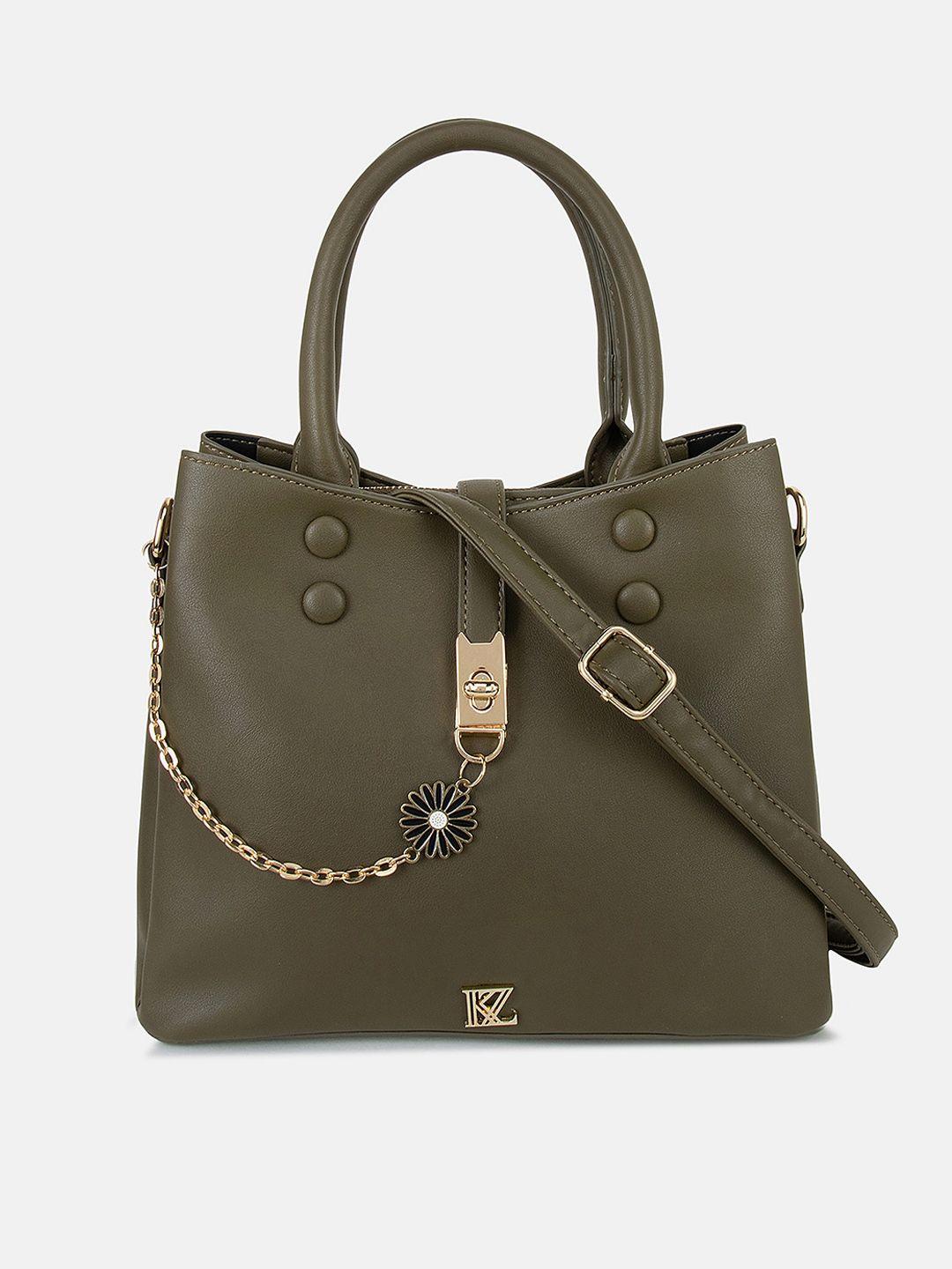 kazo textured pu structured handheld bag