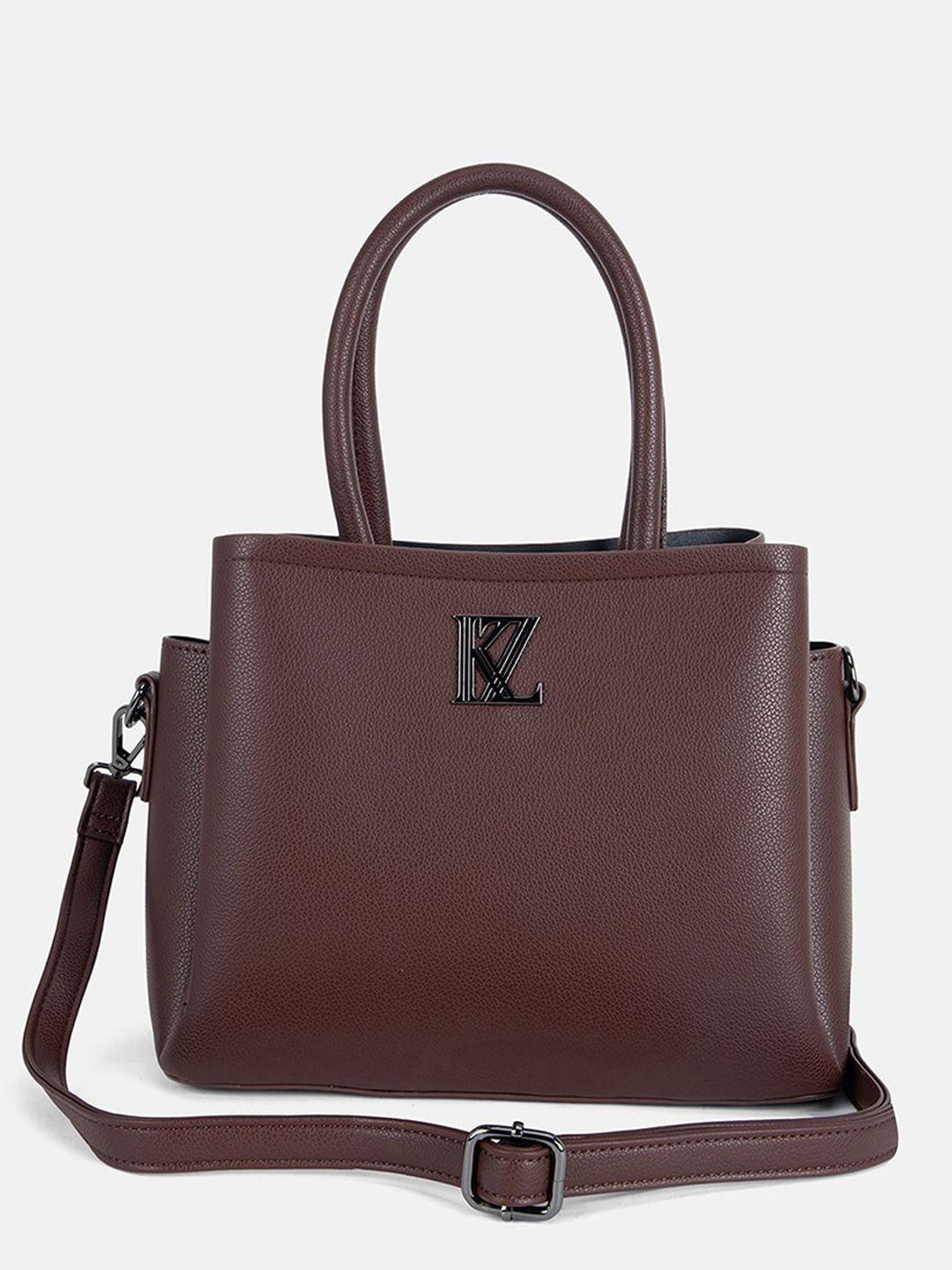 kazo textured pu structured handheld bag