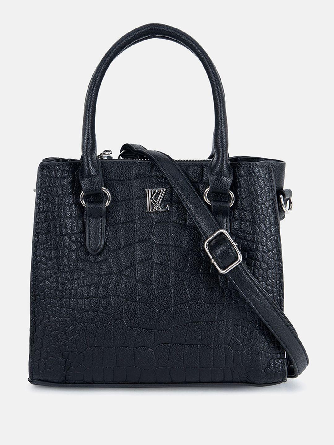 kazo textured structured handheld bag