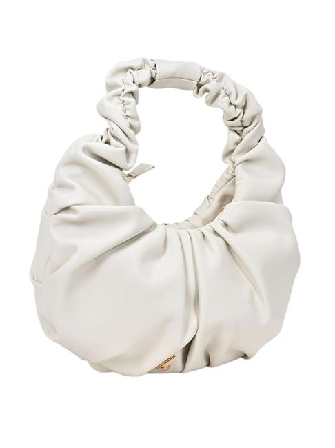 kazo white medium handbag