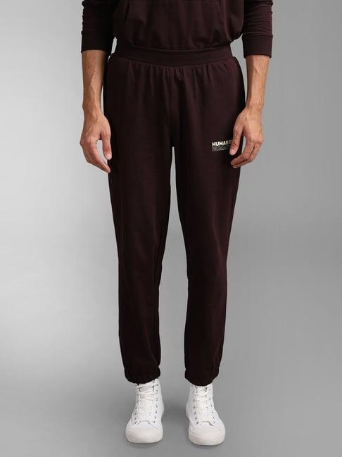 kazo wine regular fit joggers