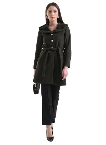 kazo women's maxi coat (124771_olive