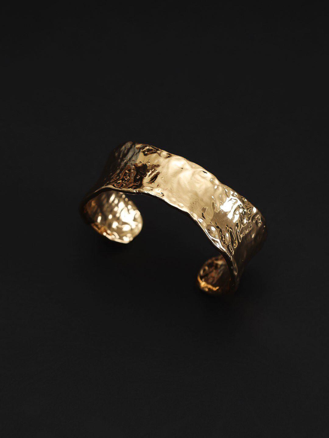 kazo women gold-toned cuff bracelet