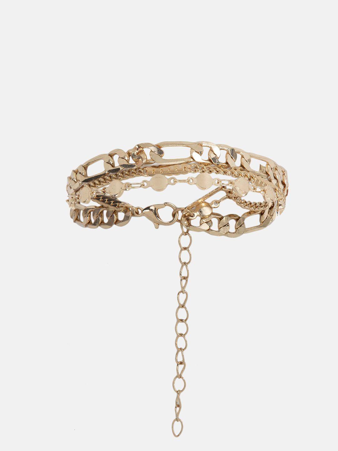kazo women gold-toned link bracelet