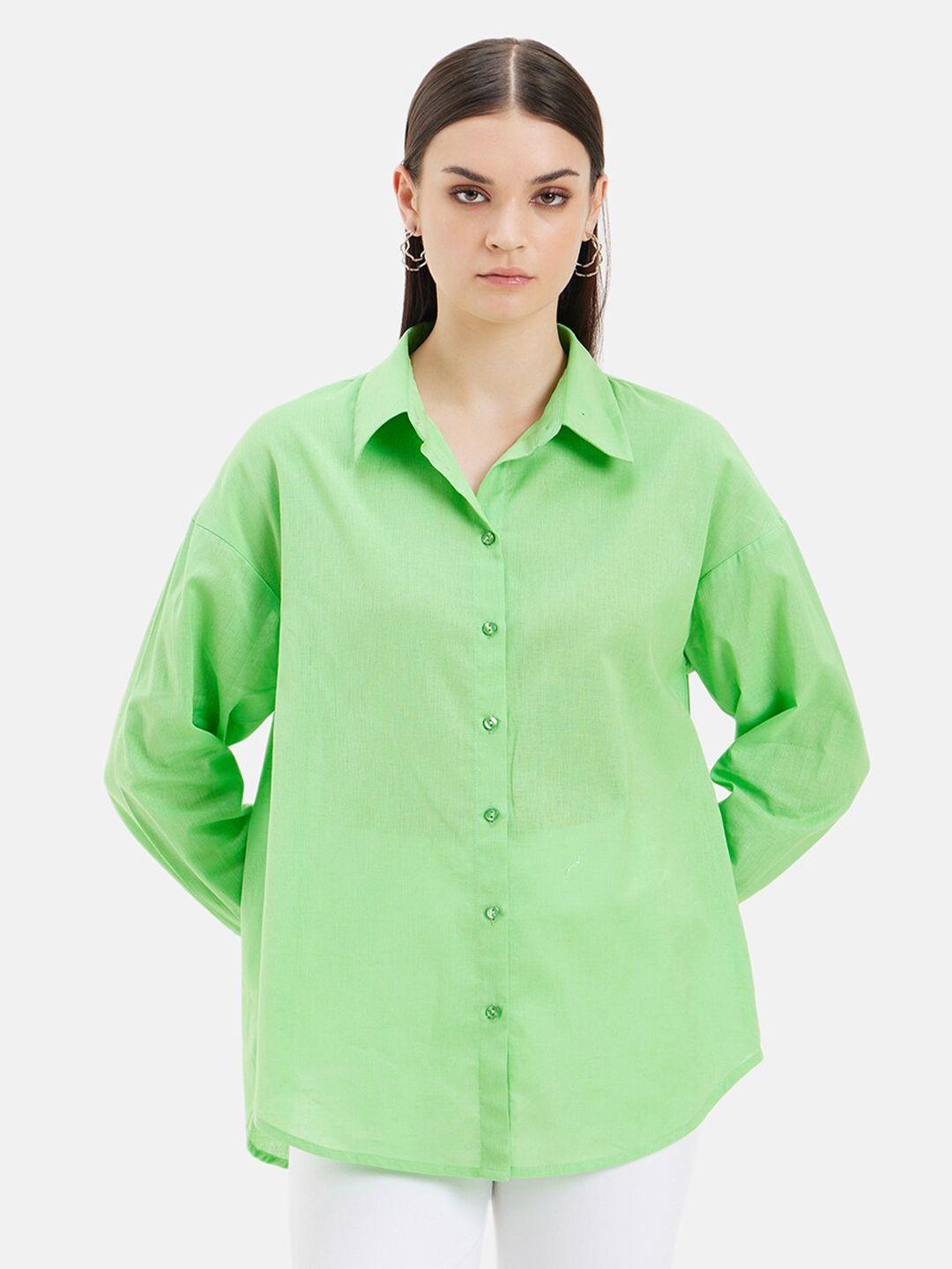 kazo women standard opaque casual shirt