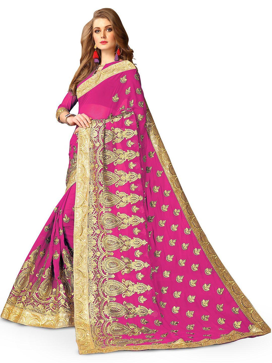 kedar fab embroidered saree