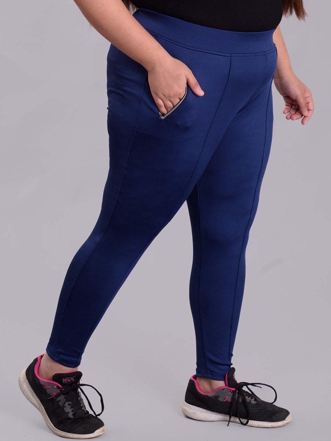 keepfit plus size antimicrobial sports tights