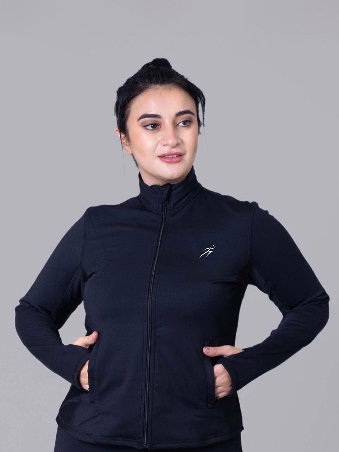 keepfit women black sporty jacket