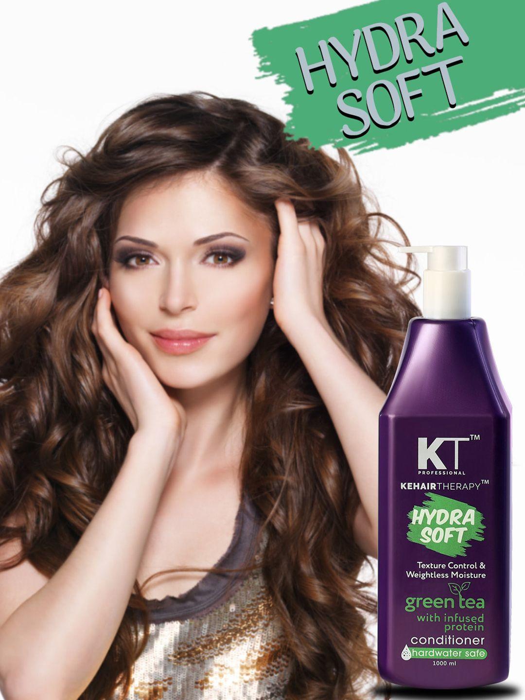 kehairtherapy hydra soft texture control conditioner with green tea - 1000ml