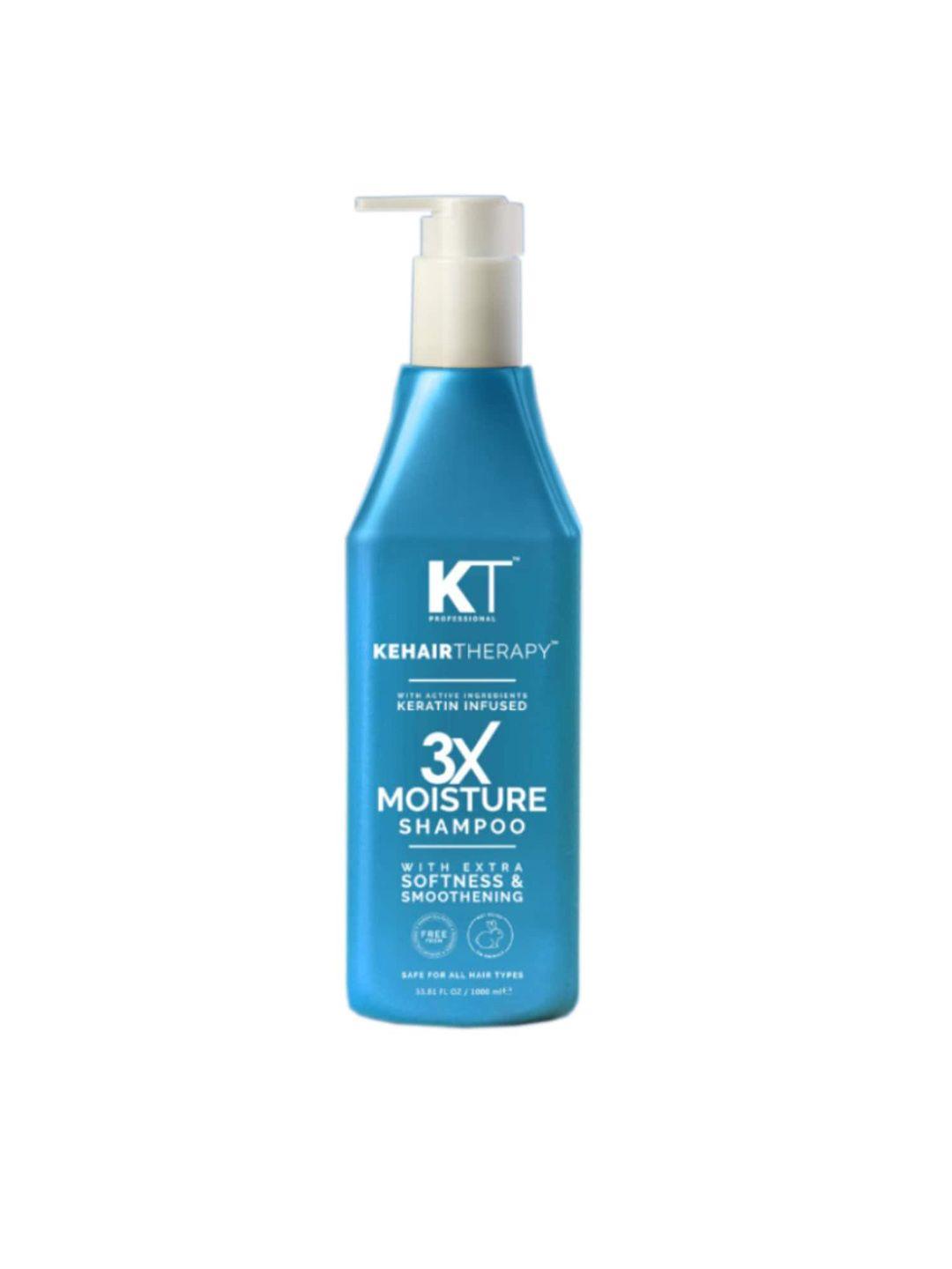 kehairtherapy keratin infused 3x moisture shampoo with extra softness - 1000 ml