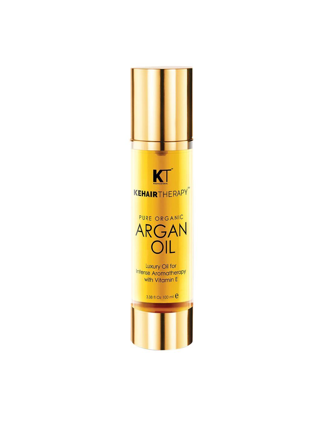 kehairtherapy kt professional kehairtherapy pure organic argan hair oil & serum 100 ml