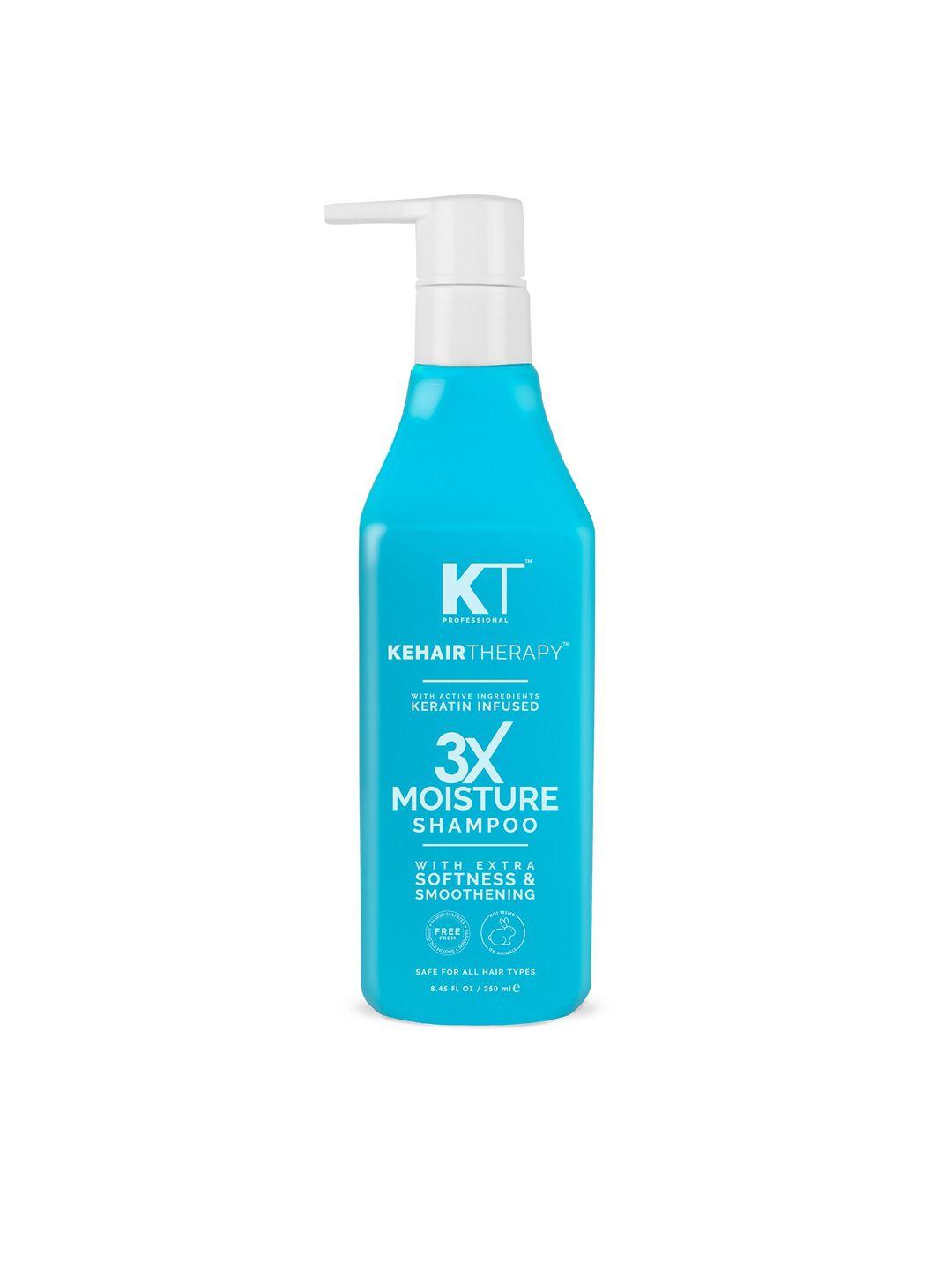 kehairtherapy kt professional kehairtherapy sulfate free 3x moisture shampoo 250 ml