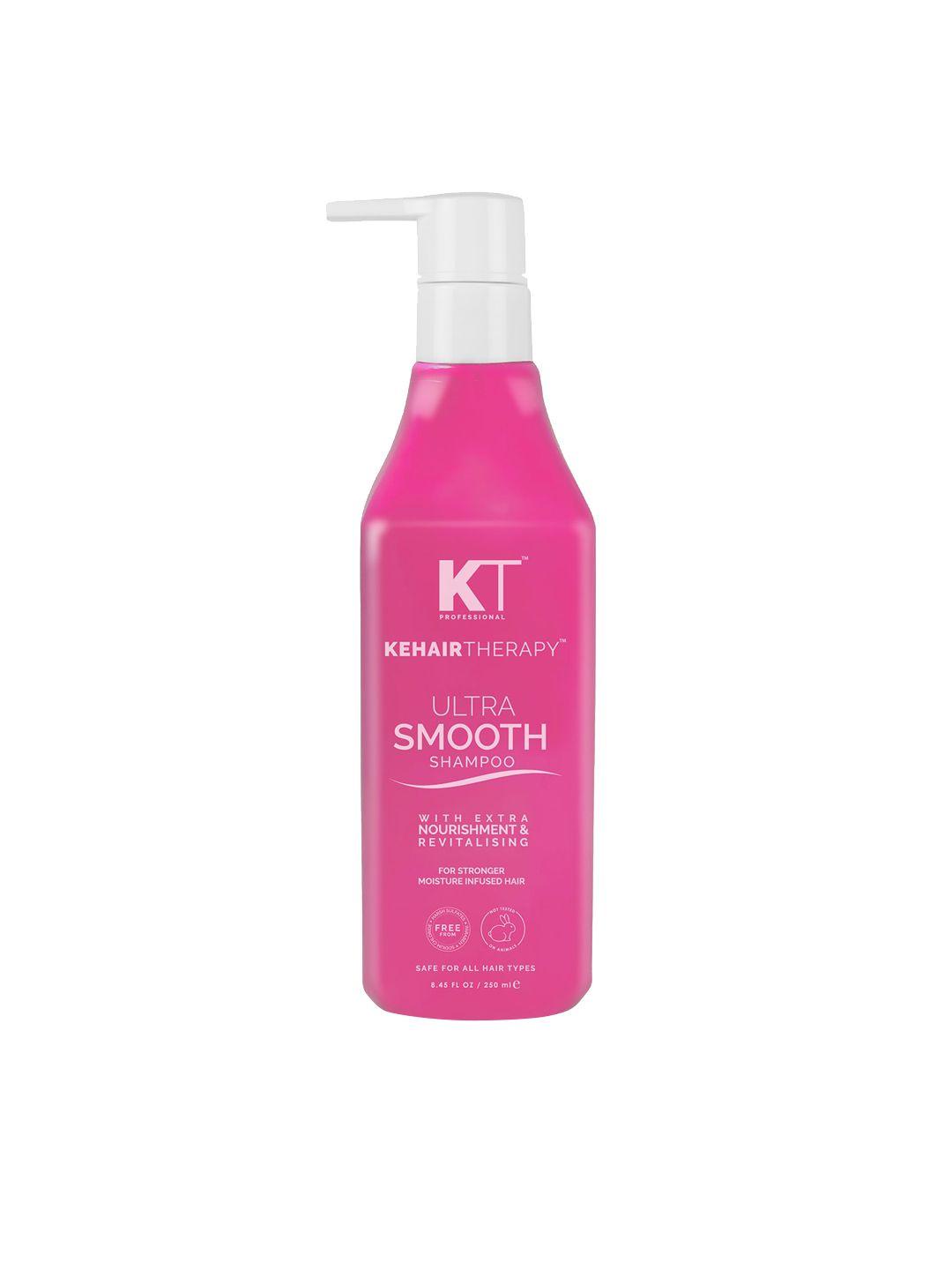 kehairtherapy unisex professional kehairtherapy sulfate free ultra smooth shampoo 250 ml