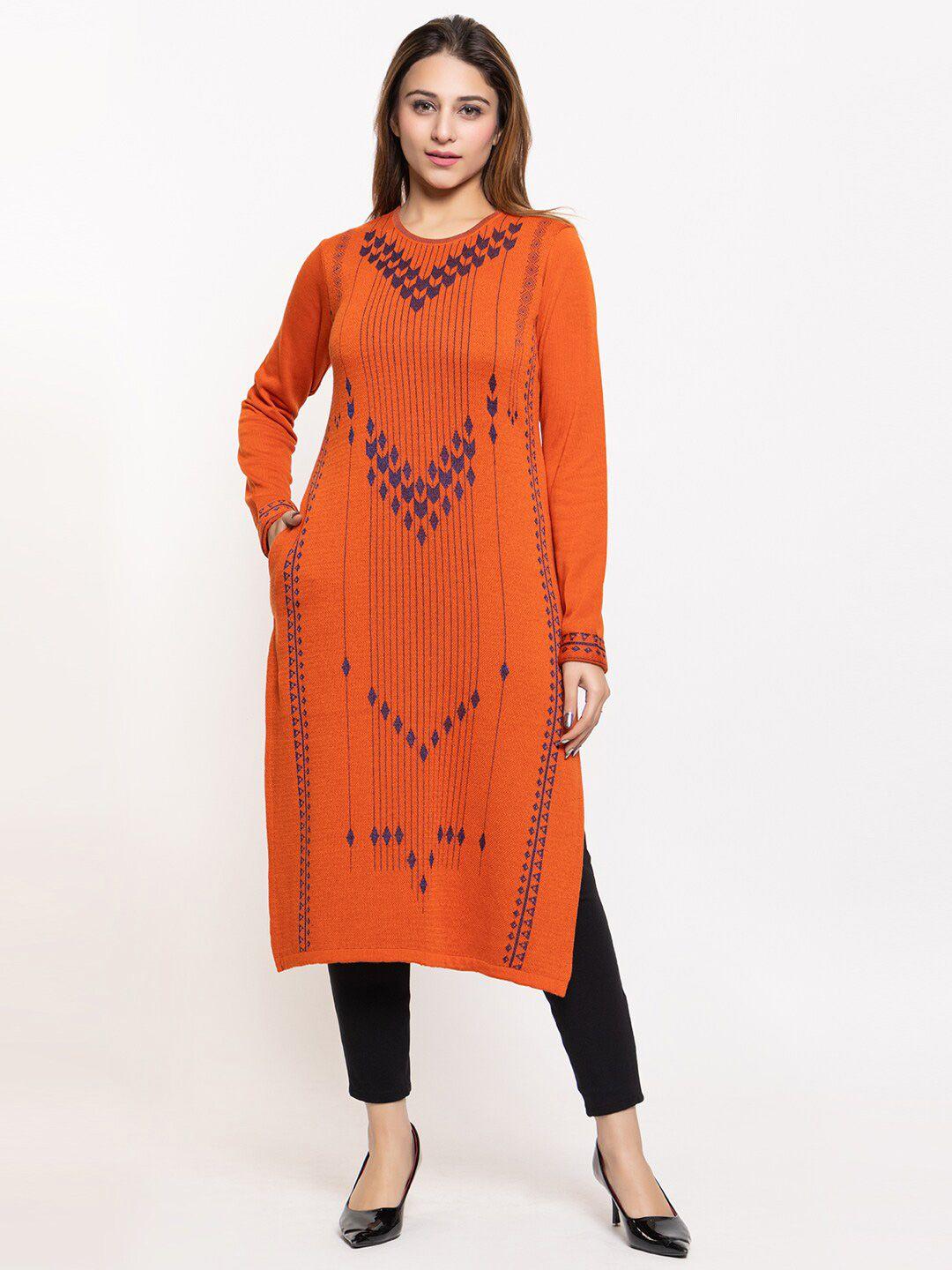 keiko women geometric acrylic kurta