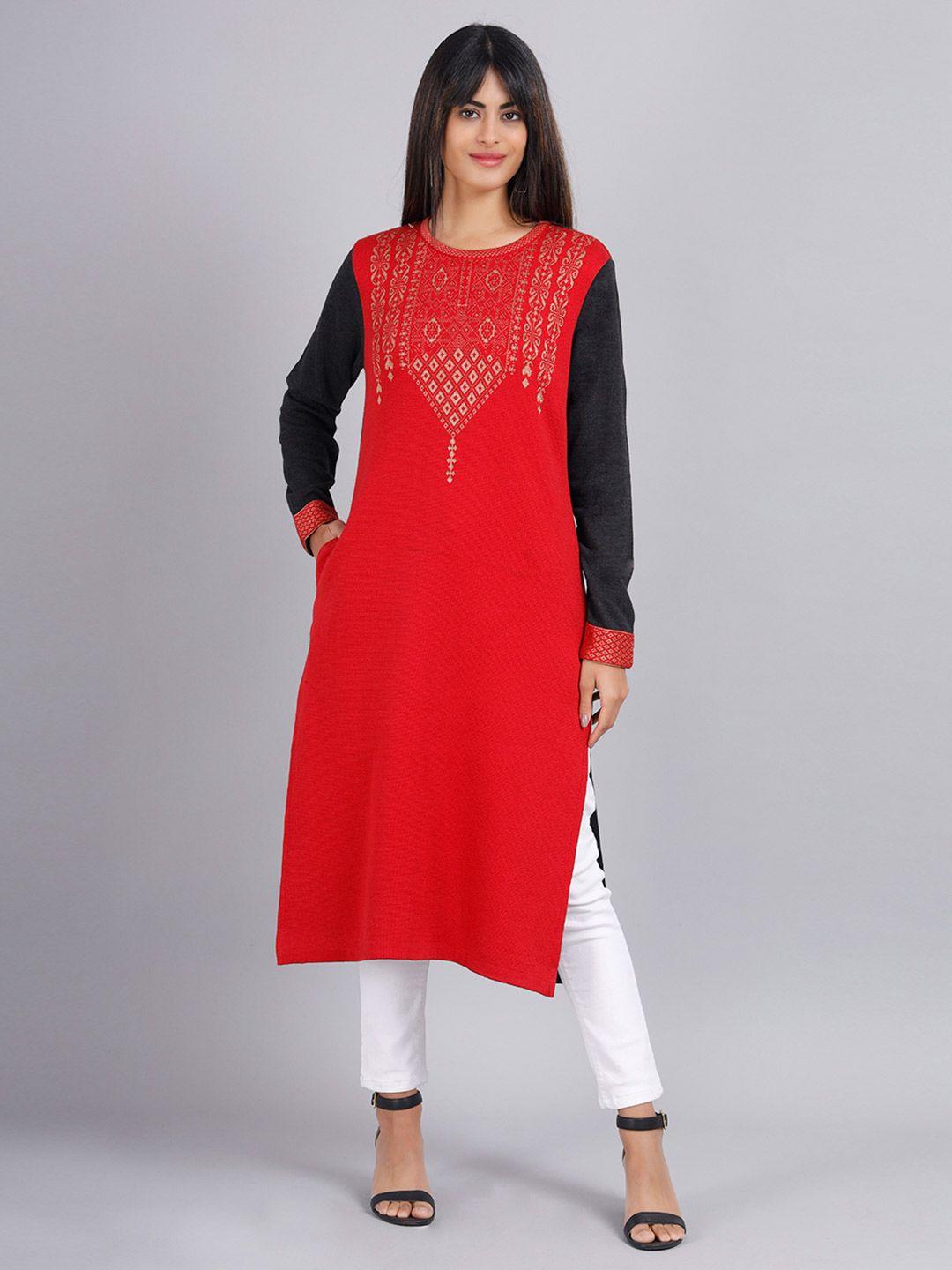 keiko women yoke design kurta