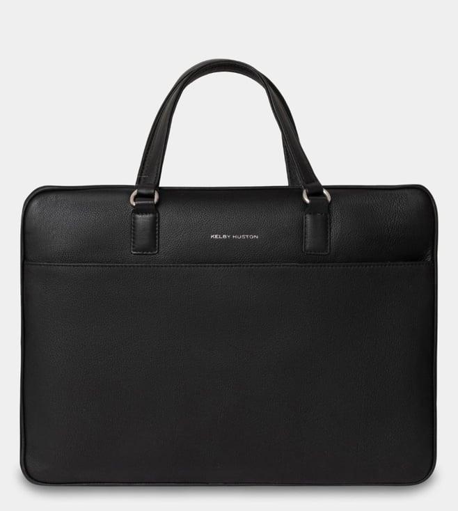 kelby huston black laptop bag