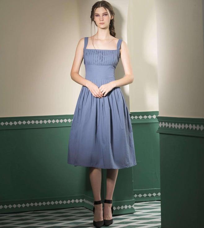 kelby huston dawn blue dress