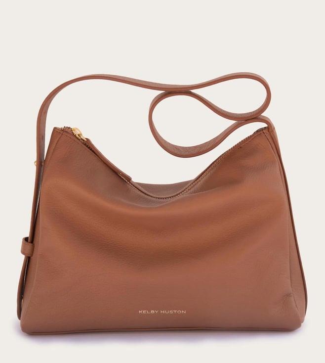 kelby huston tan emmy shoulder bag