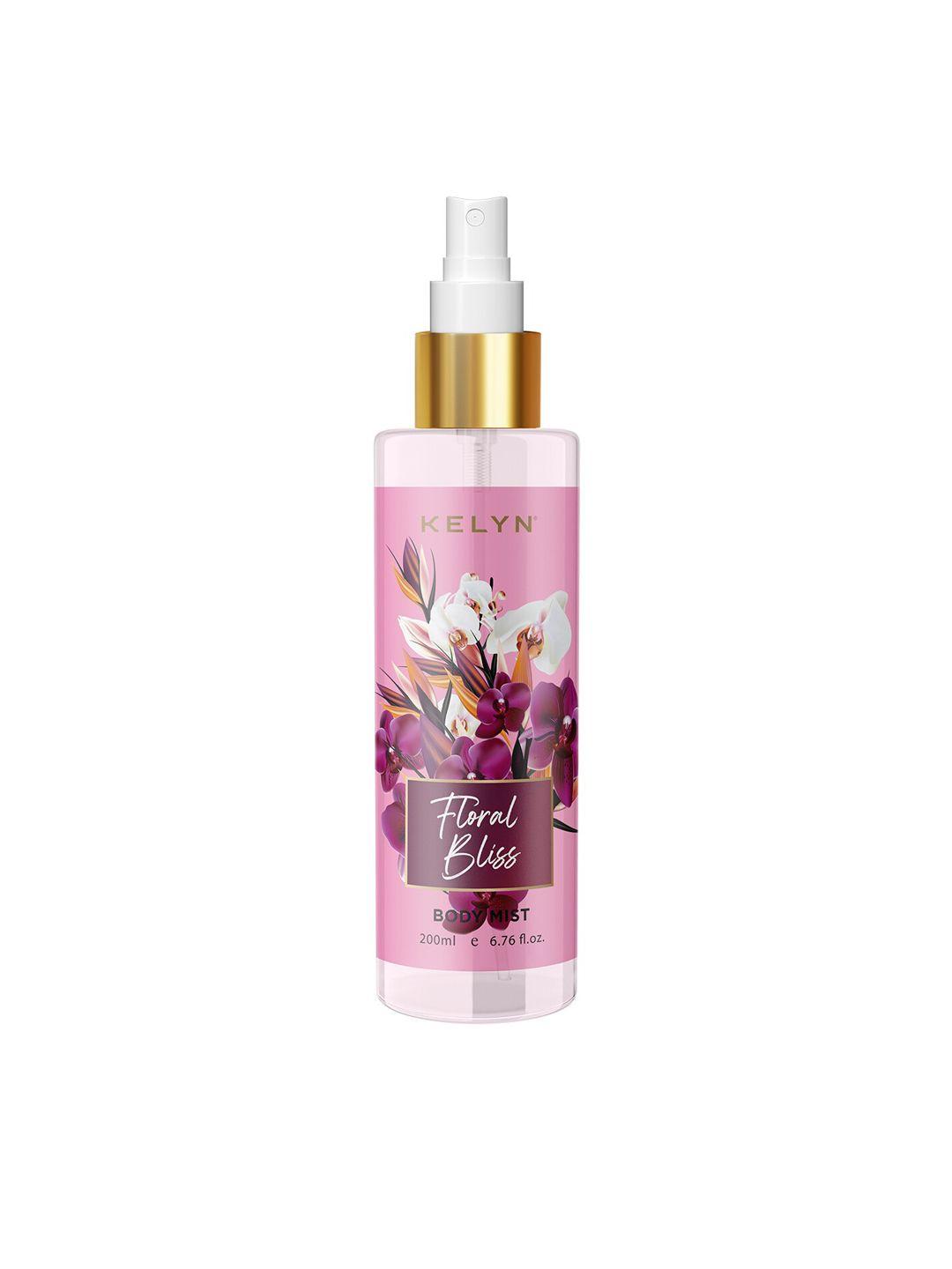 kelyn women floral bliss long lasting body mist spray - 200ml