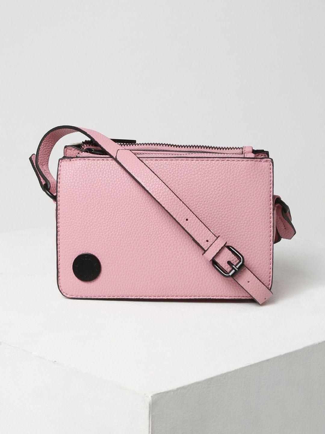 kendall & kylie pink swagger sling bag