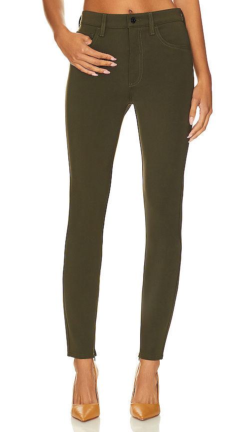 kendall high rise skinny scuba with zippers
