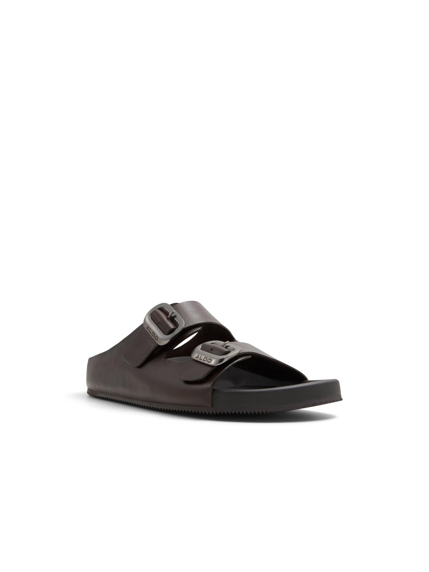 kennebunk mens brown double band sliders